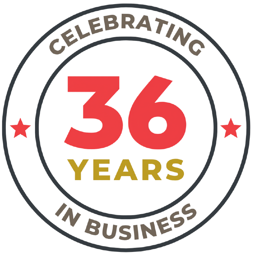 Celebrating 36 years in business